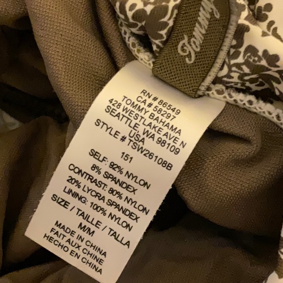 Tommy Bahama Tankini Top & Faux Wrap bottoms - Picture 11 of 11